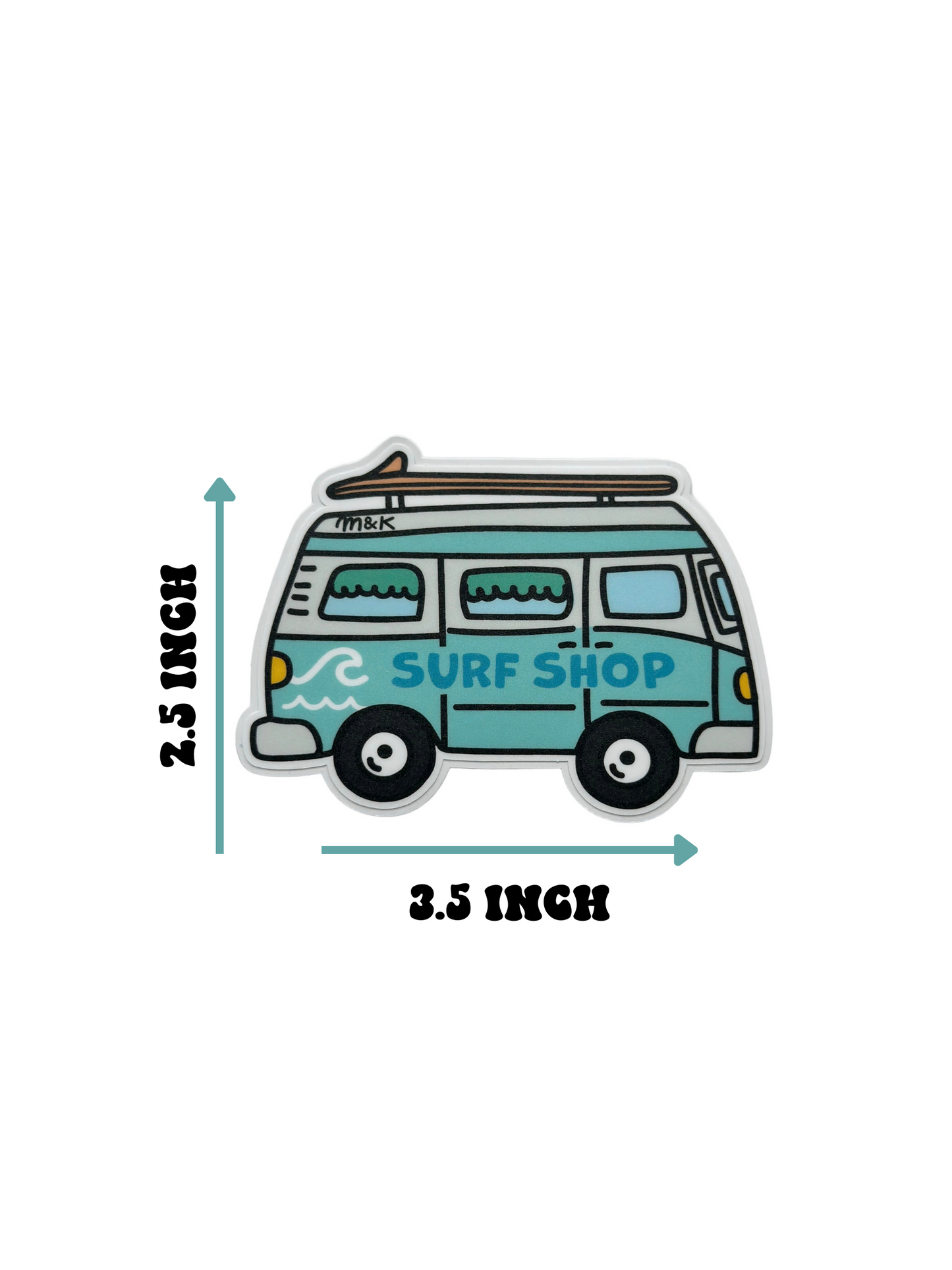 SURF SHOP STICKER