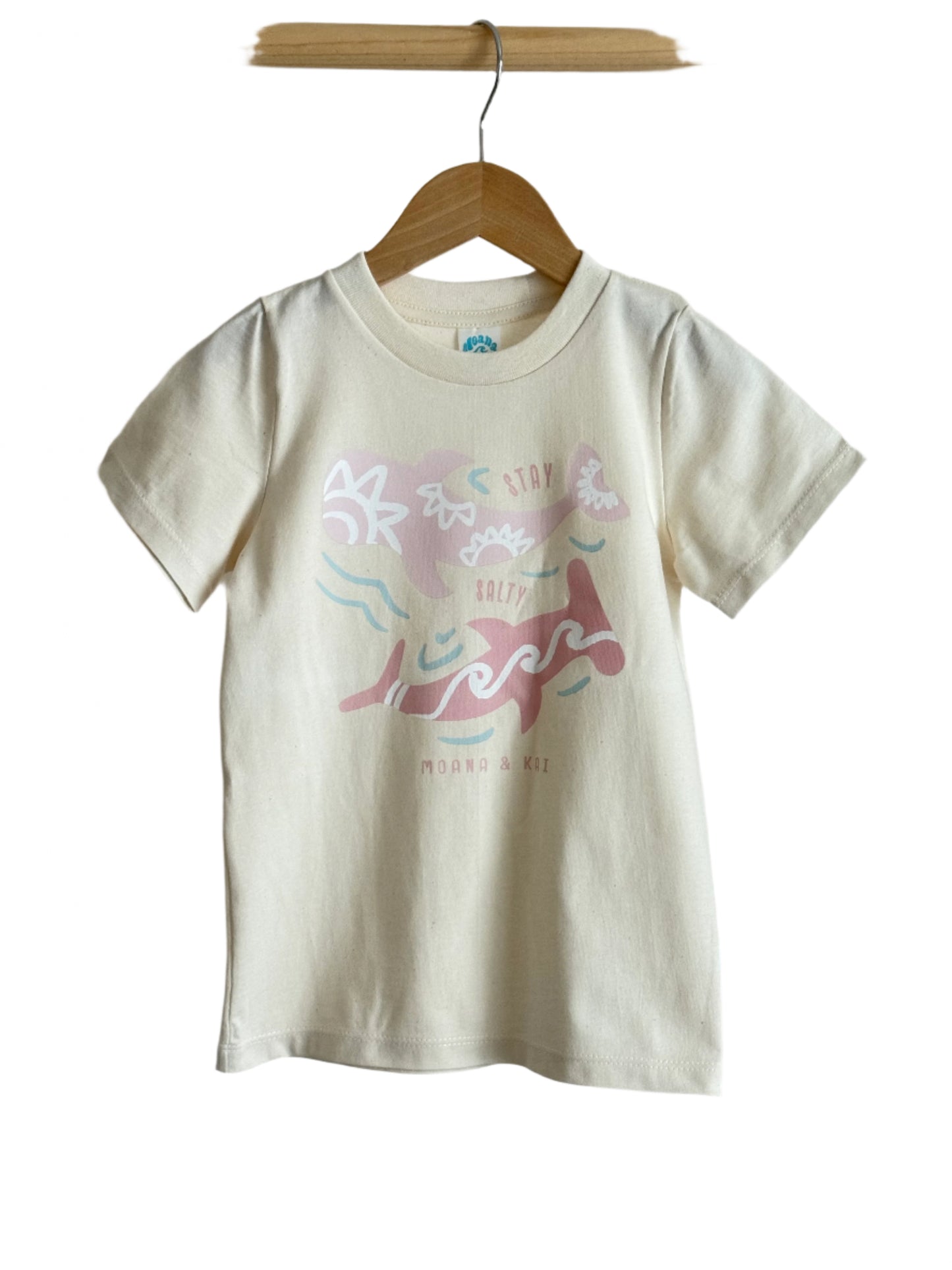 BUBBLEGUM STAY SALTY GRAPHIC T-SHIRT