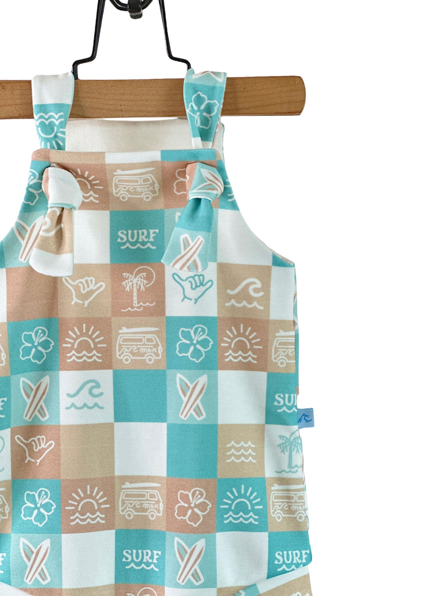 CHECKERS LITTLE KAI ROMPER
