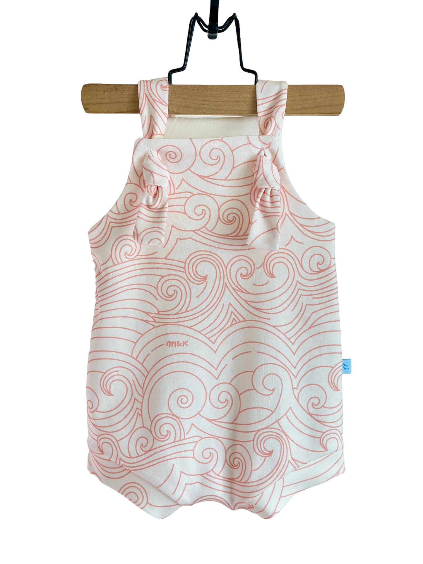 BUBBLE GUM WAVES LITTLE KAI ROMPER