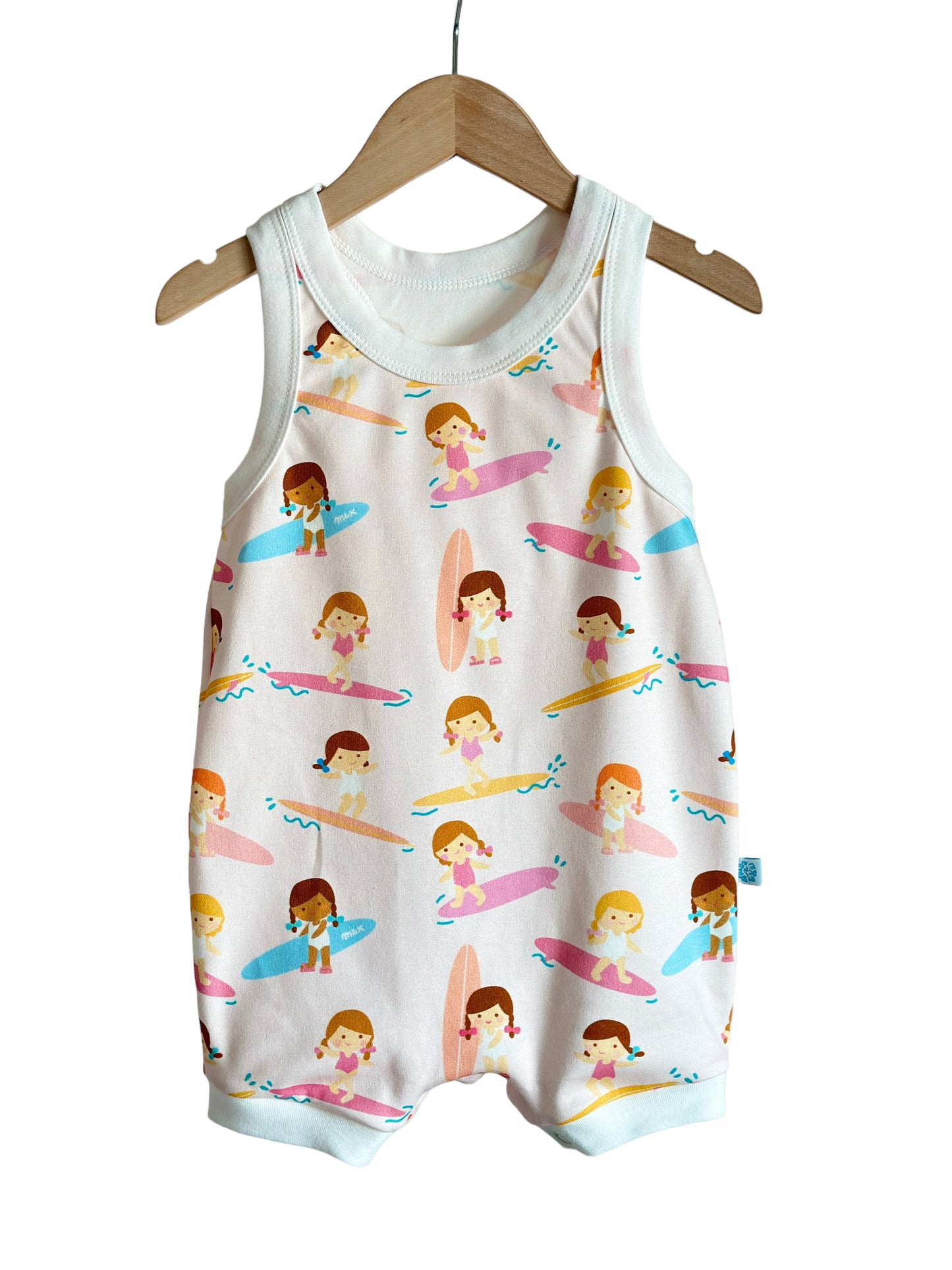 SURFING GIRLS SURFER ROMPER