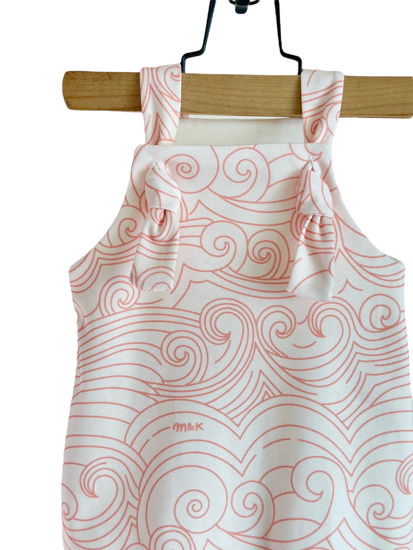 BUBBLE GUM WAVES LITTLE KAI ROMPER