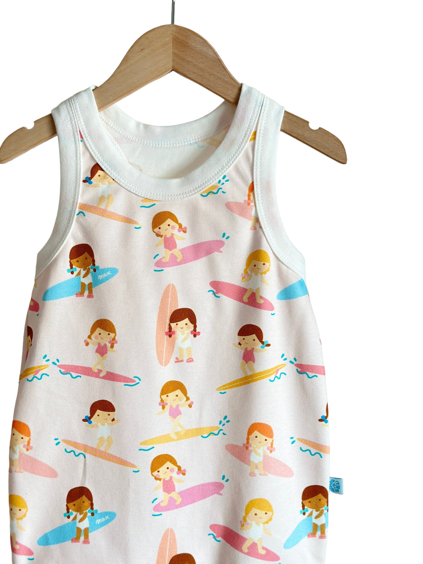 SURFING GIRLS SURFER ROMPER