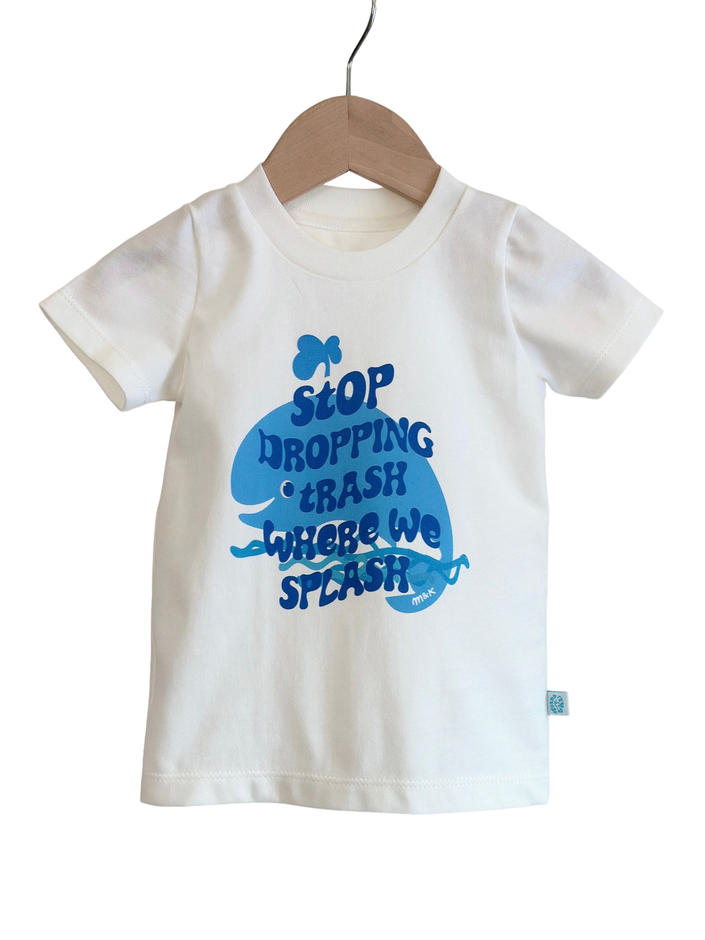 STOP DROPING TRASH GRAPHIC T-SHIRT