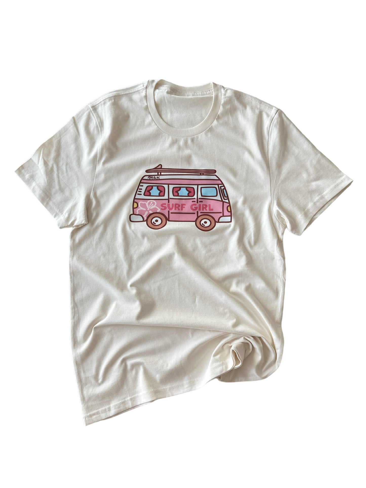 SURF GIRL GRAPHIC T-SHIRT