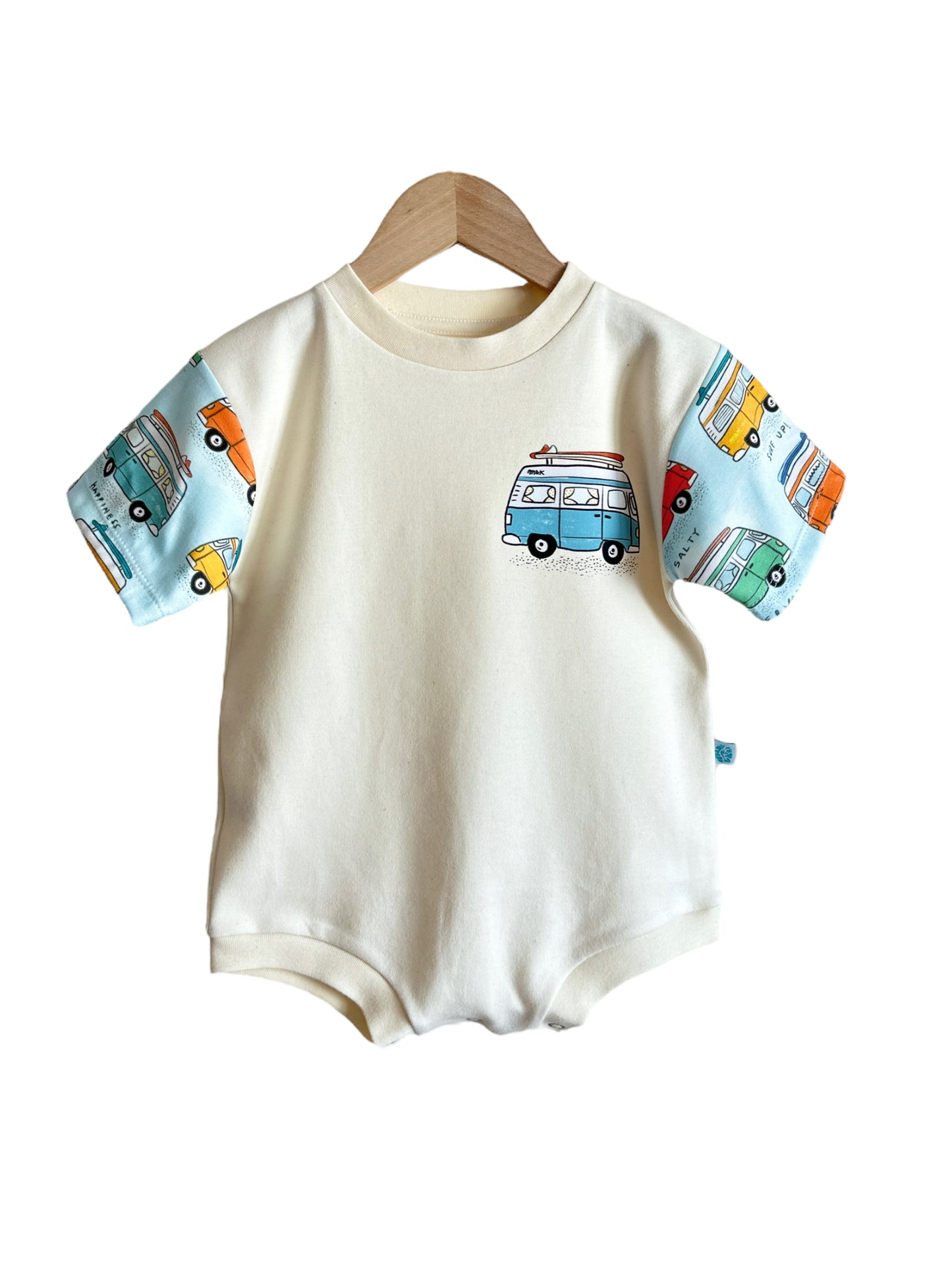 VAN LIFE (BLUE) SHAKA ROMPER