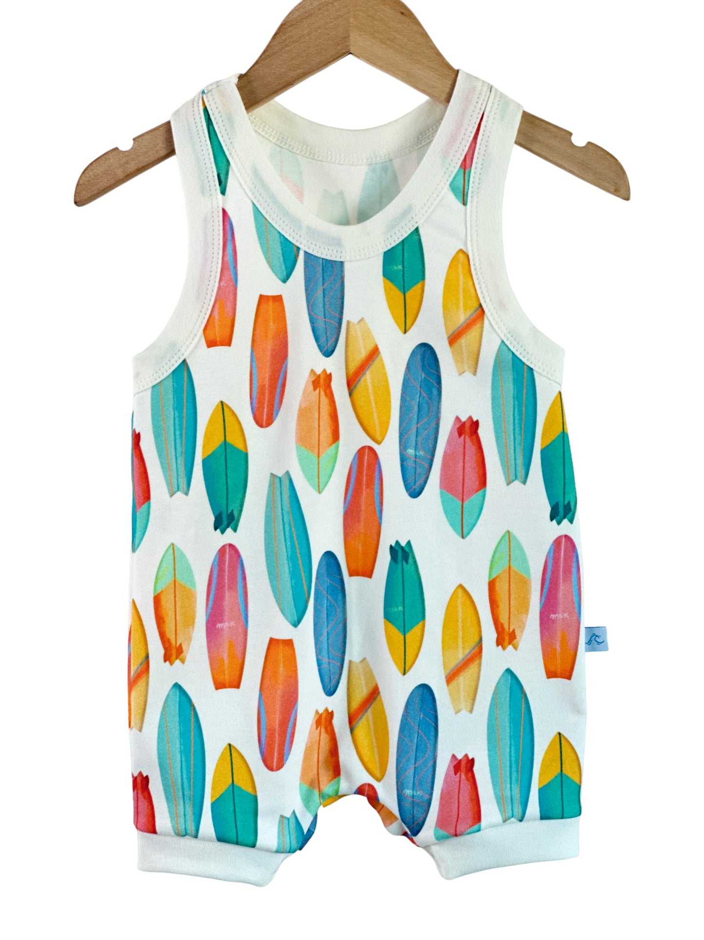 SURFBOARDS SURFER ROMPER