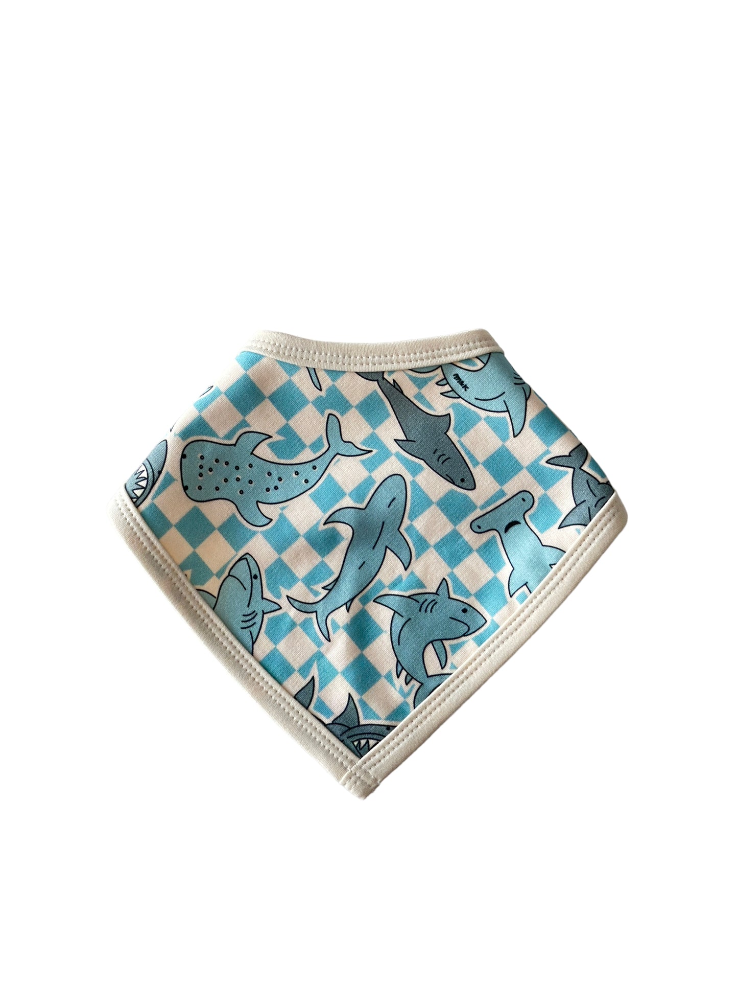 SHARKS BLUE BIB