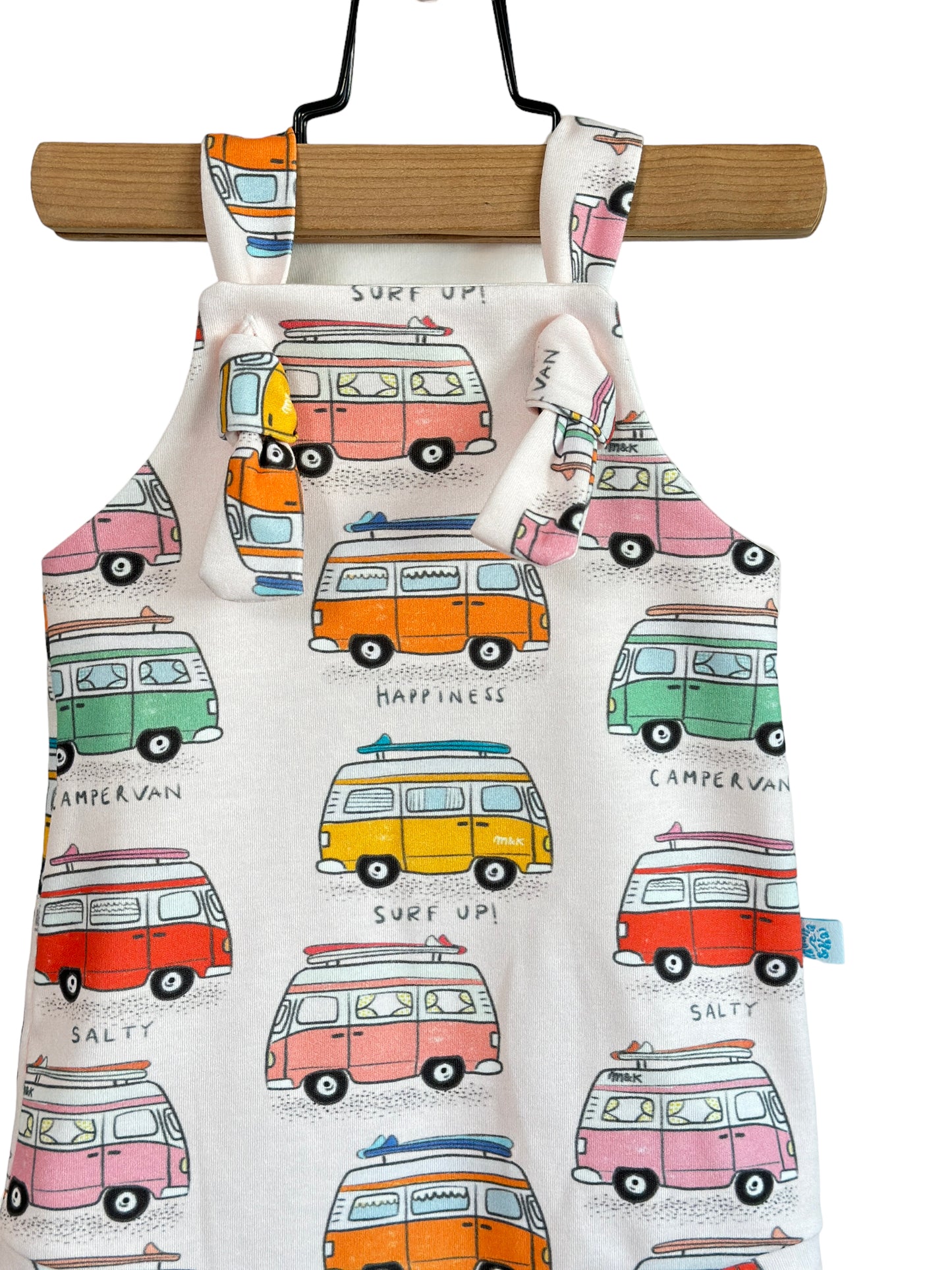 BUBBLE GUM SURF UP LITTLE KAI ROMPER