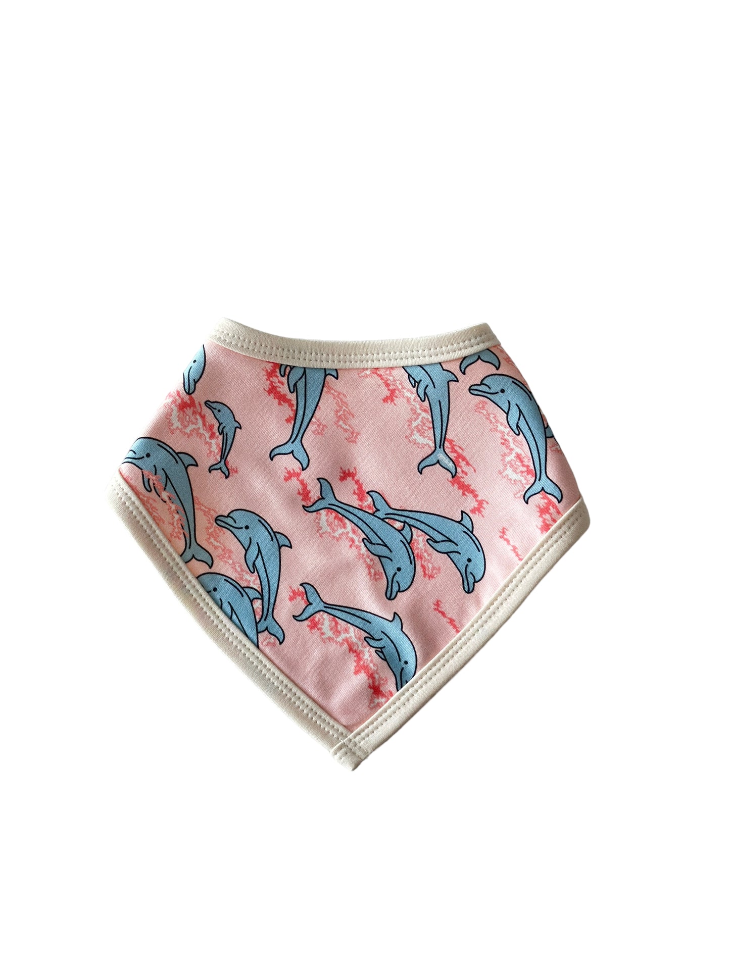 DOLPHINS BUBBLEGUM BIB