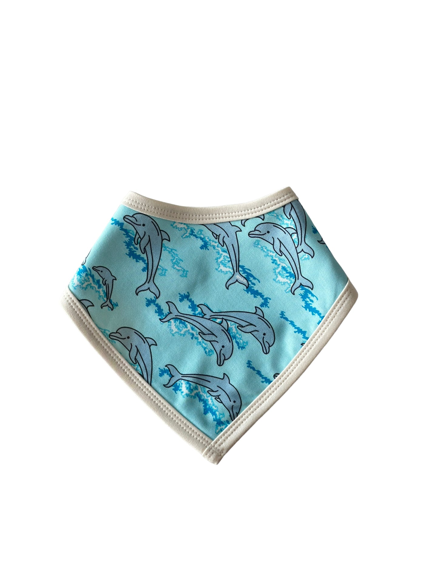 DOLPHINS BLUE BIB