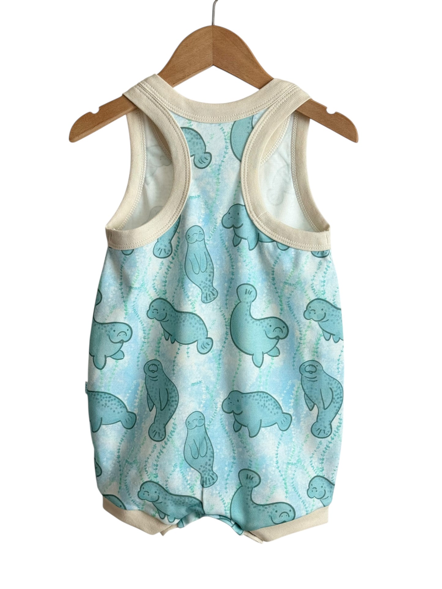 MANATEES SURFER ROMPER