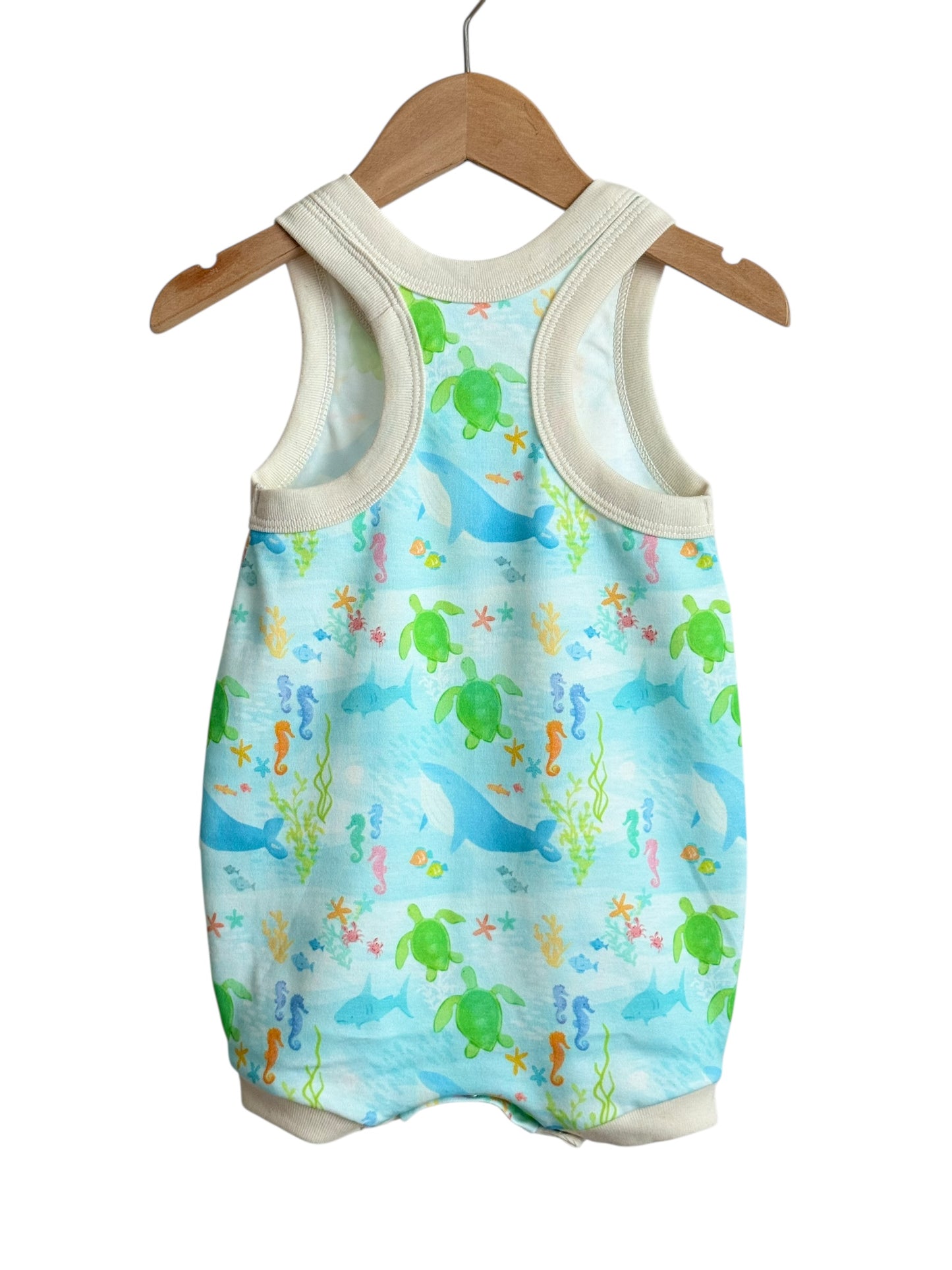 OCEAN LIFE SURFER ROMPER