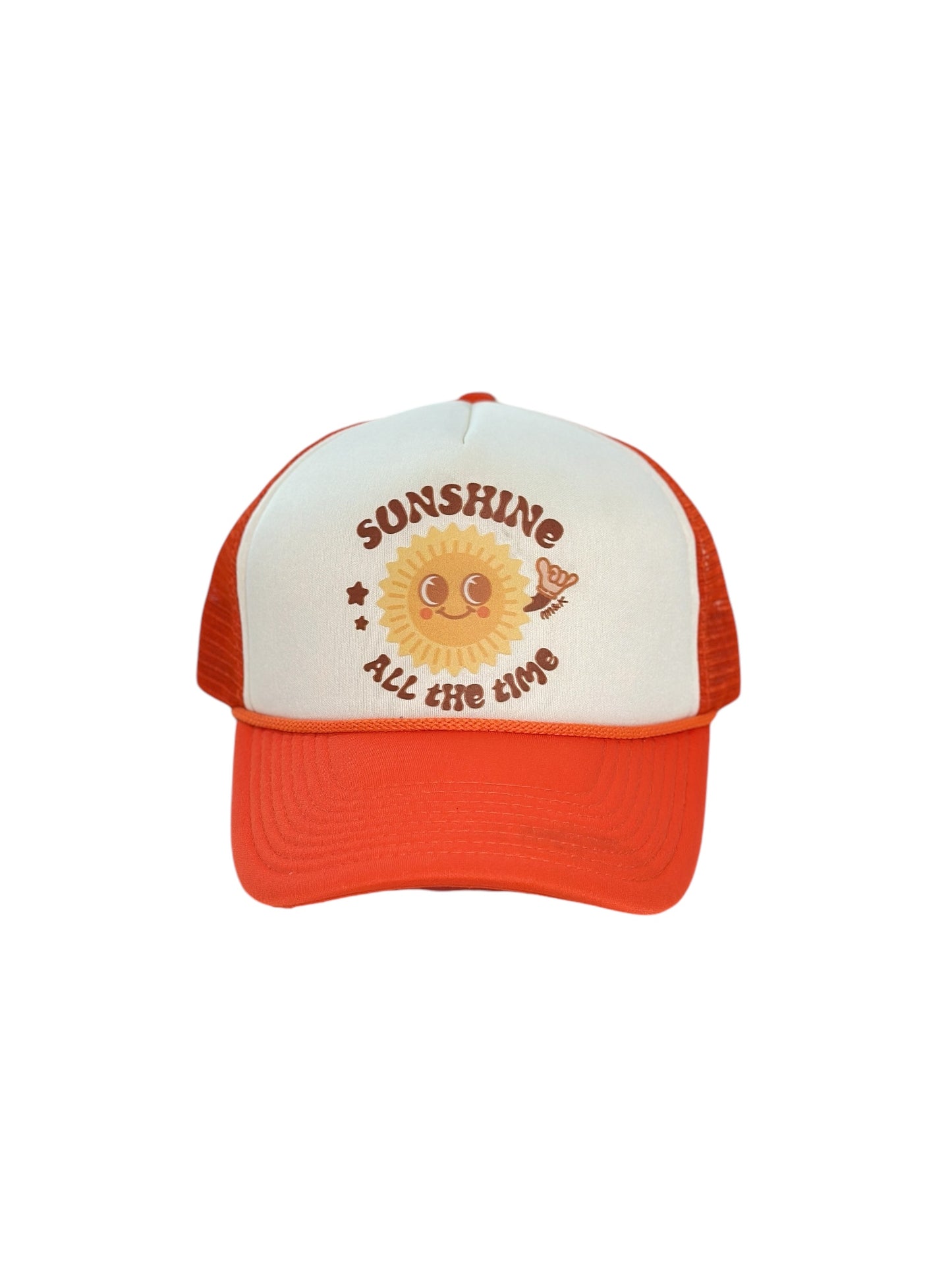 SUNSHINE ALL THE TIME TRUCKER HAT