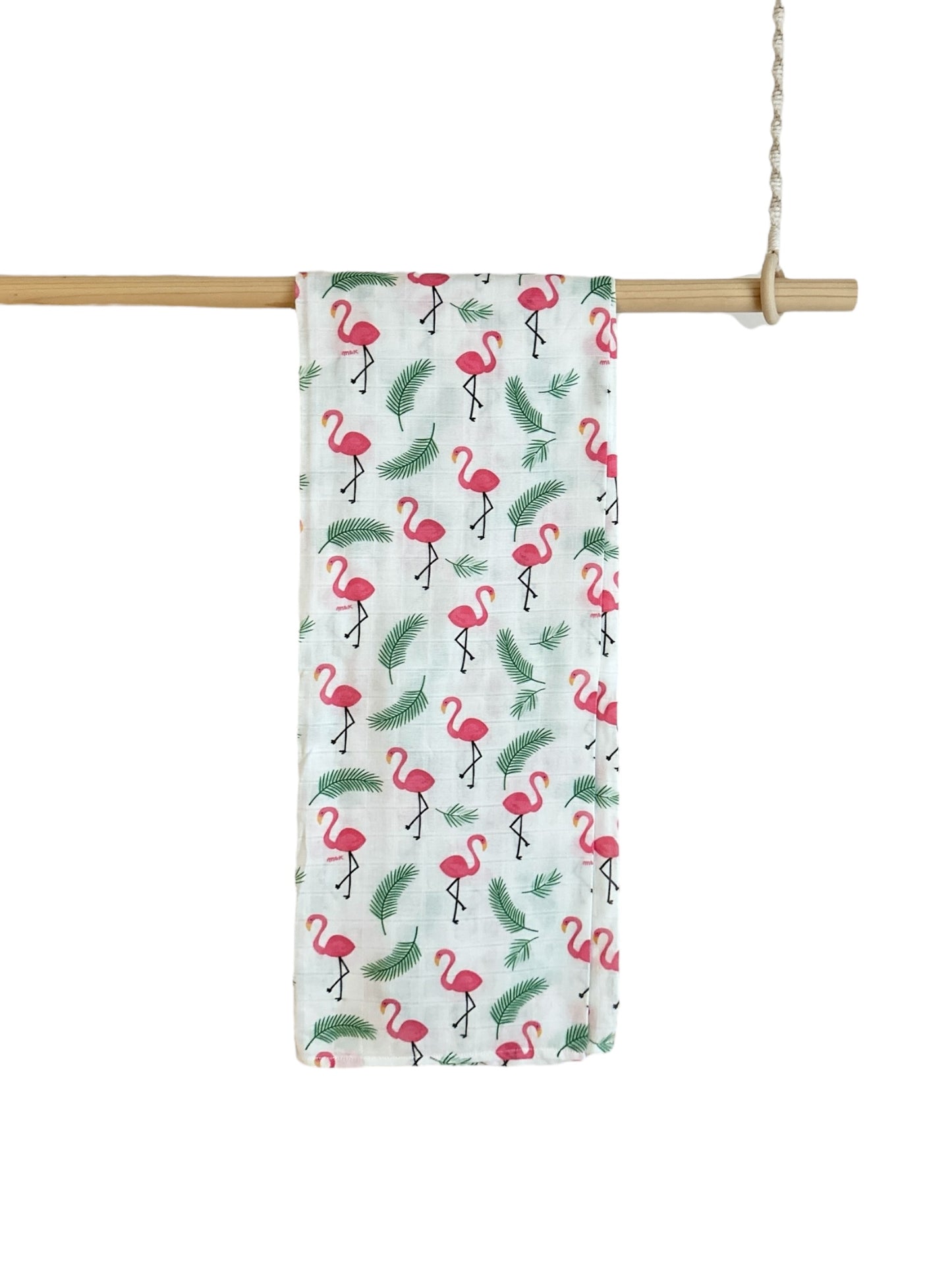 FLAMINGO OVERSIZE SWADDLE BLANKET