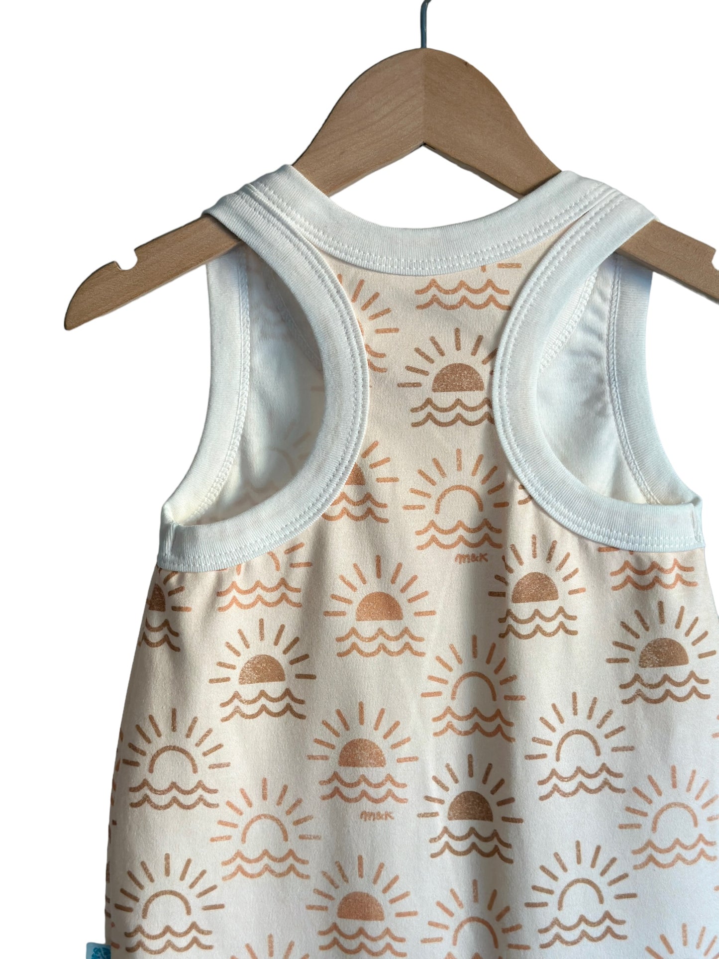 SUNSETS SURFER ROMPER