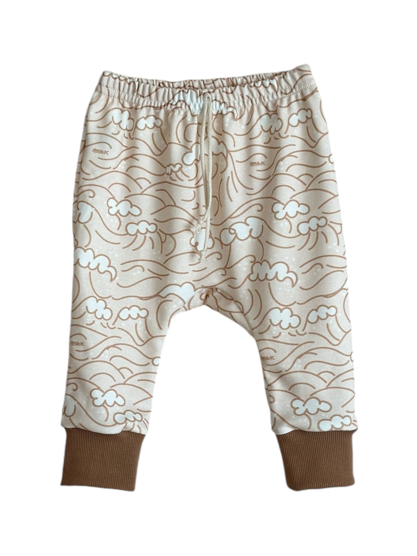 FALL WAVES HAREM PANTS