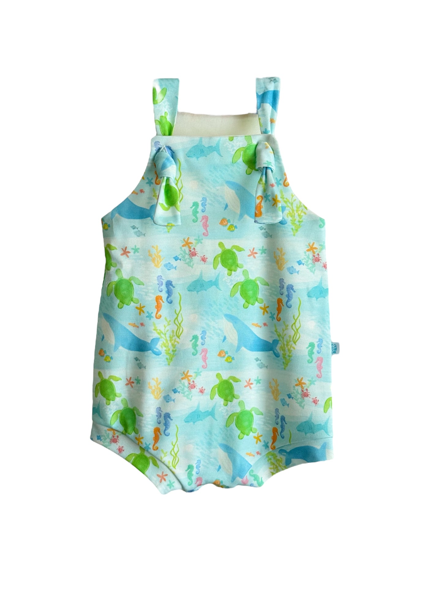 OCEAN LIFE LITTLE KAI ROMPER
