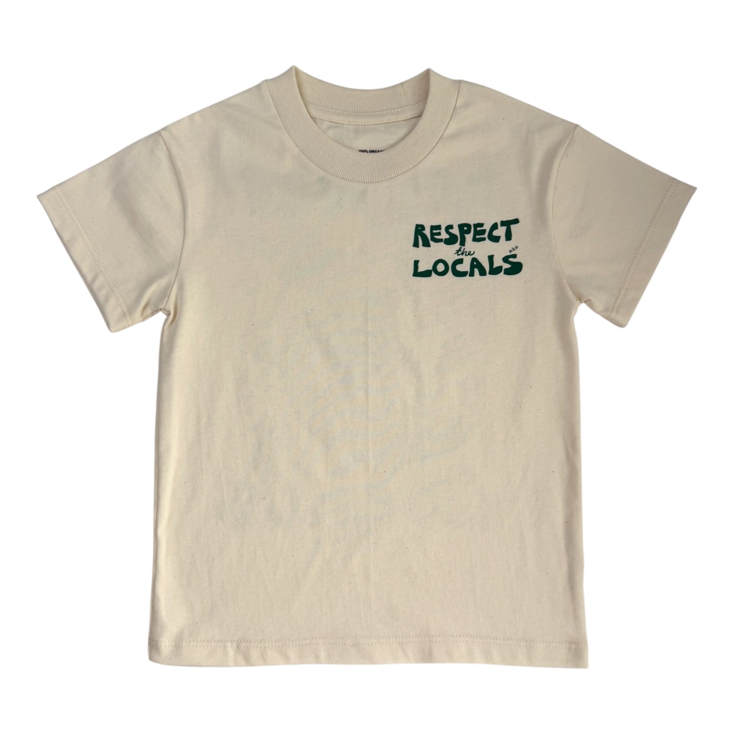 Respect The Locals Oversized Graphic Tee