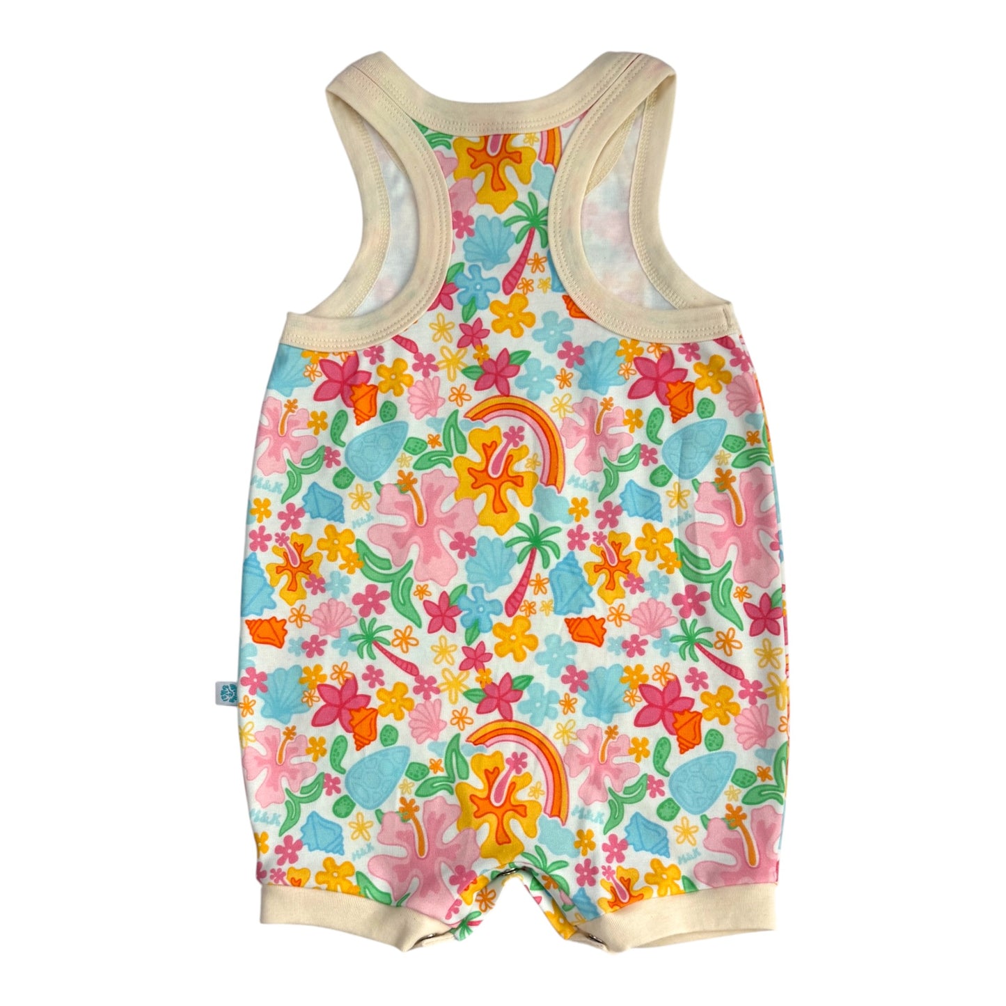 Rainbow Surfer Romper