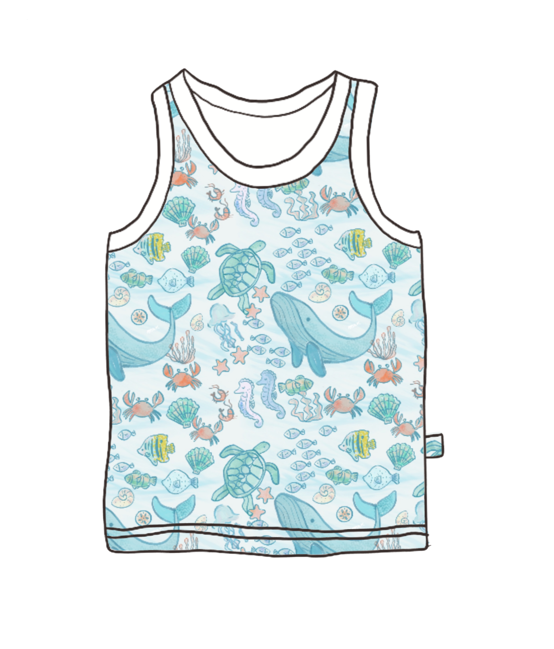 OCEAN KINGDOM TANK TOP