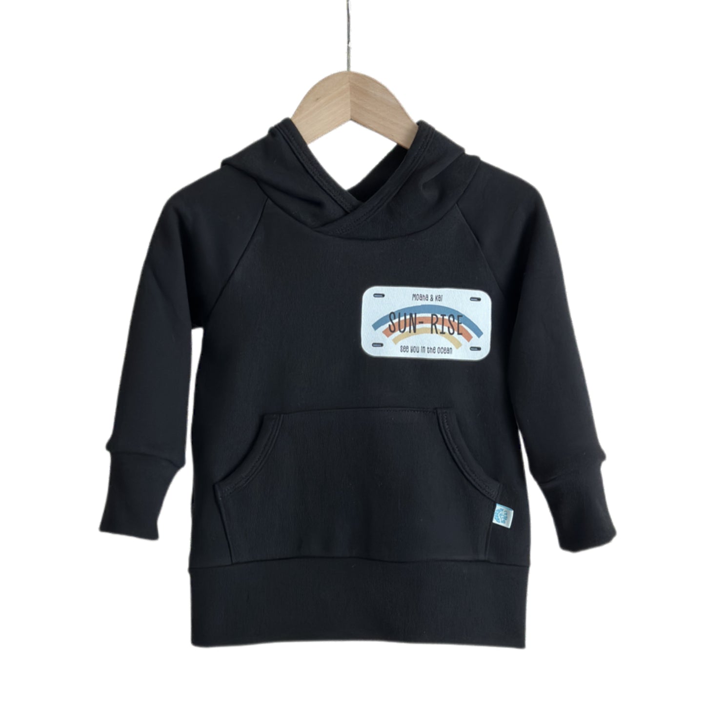 SUNRISE HOODIE IN BLACK