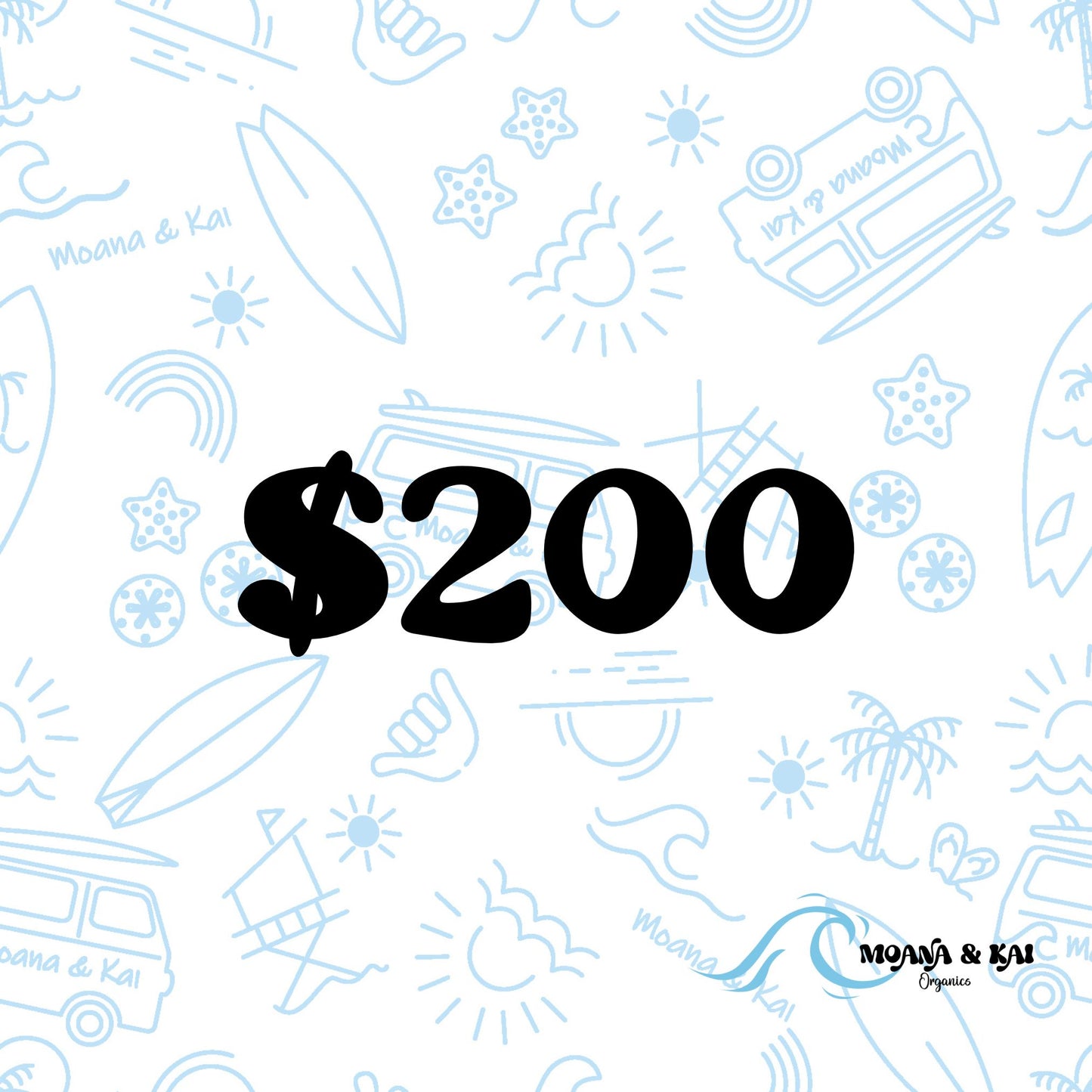 Moana & Kai Gift Card ($200)