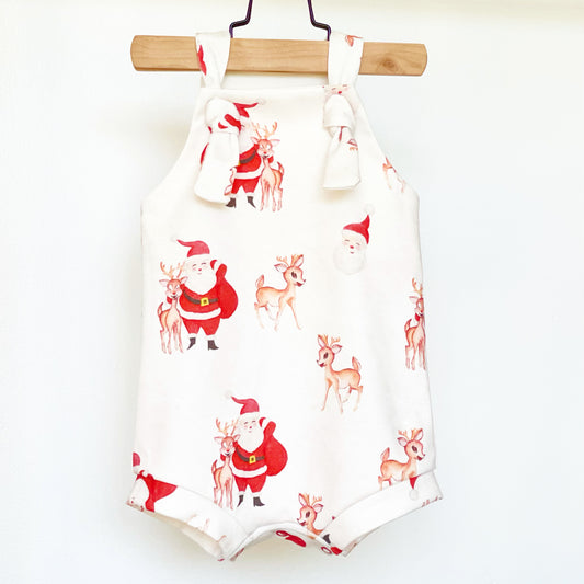SANTA LITTLE KAI ROMPER