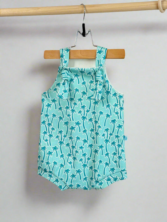 LITTLE PALMS LITTLE KAI ROMPER