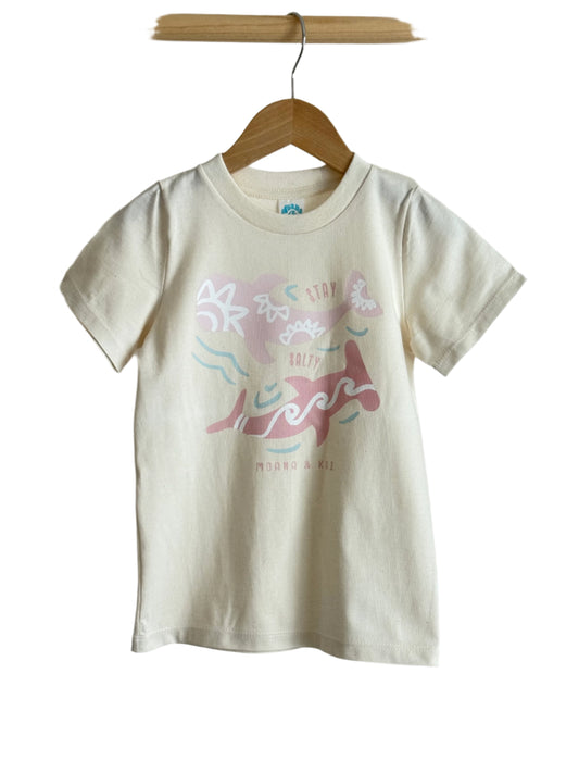 BUBBLEGUM STAY SALTY GRAPHIC T-SHIRT