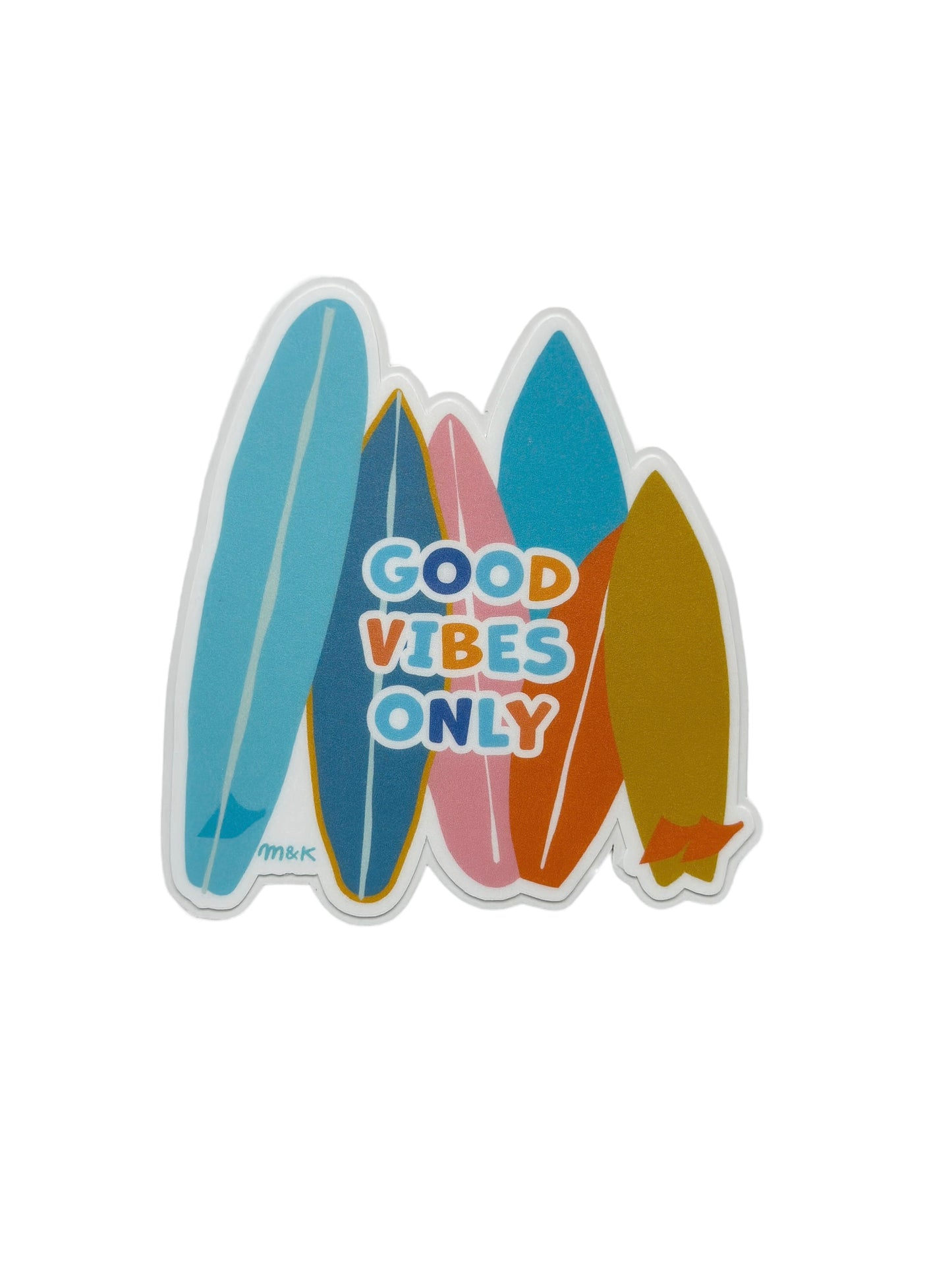 GOOD VIBES ONLY STICKERS