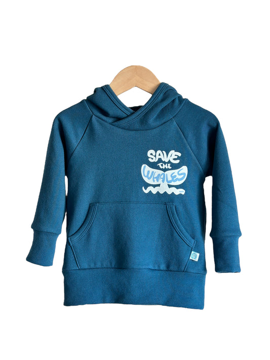 SAVE THE WHALES HOODIE