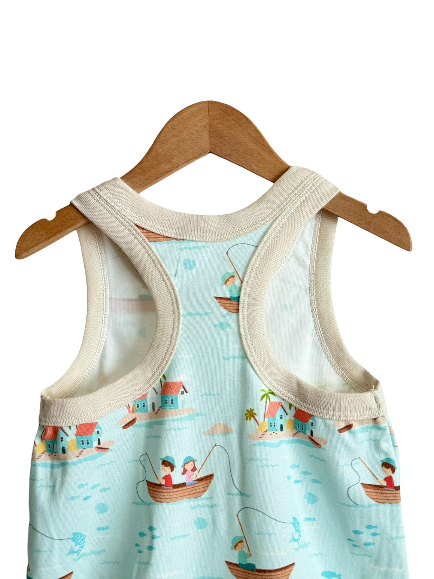 FISHING SURFER ROMPER