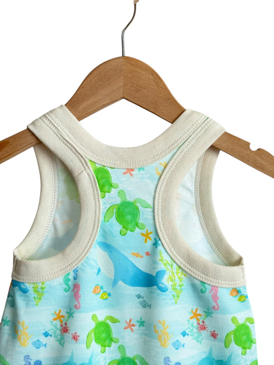OCEAN LIFE SURFER ROMPER