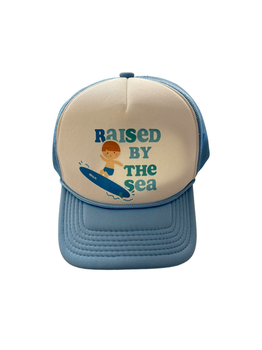 RAISED BY THE SEA TRUCKER HAT