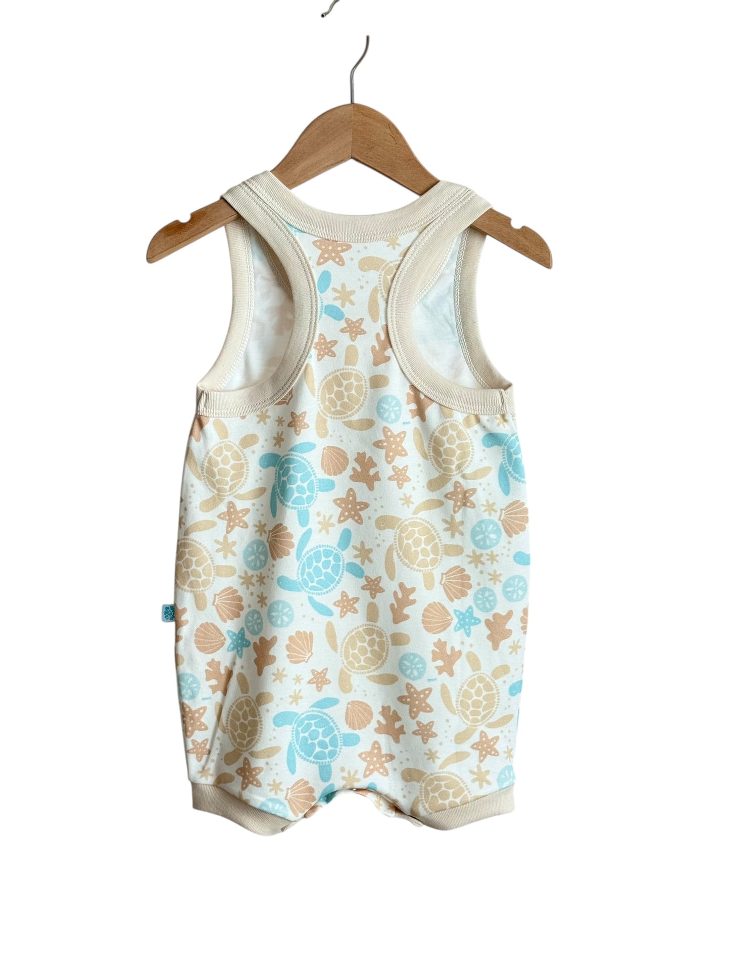 TIKI TURTLES SURFER ROMPER