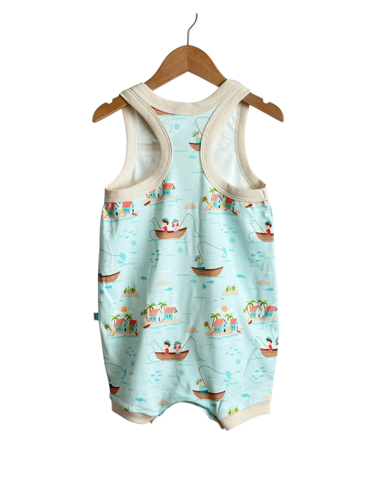FISHING SURFER ROMPER