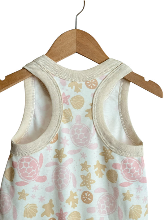 BUBBLEGUM TIKI TURTLES SURFER ROMPER