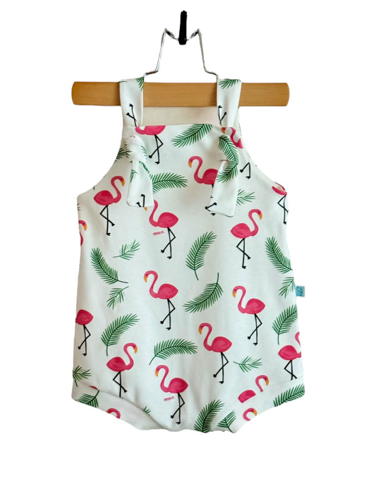 FLAMINGOS LITTLE KAI ROMPER