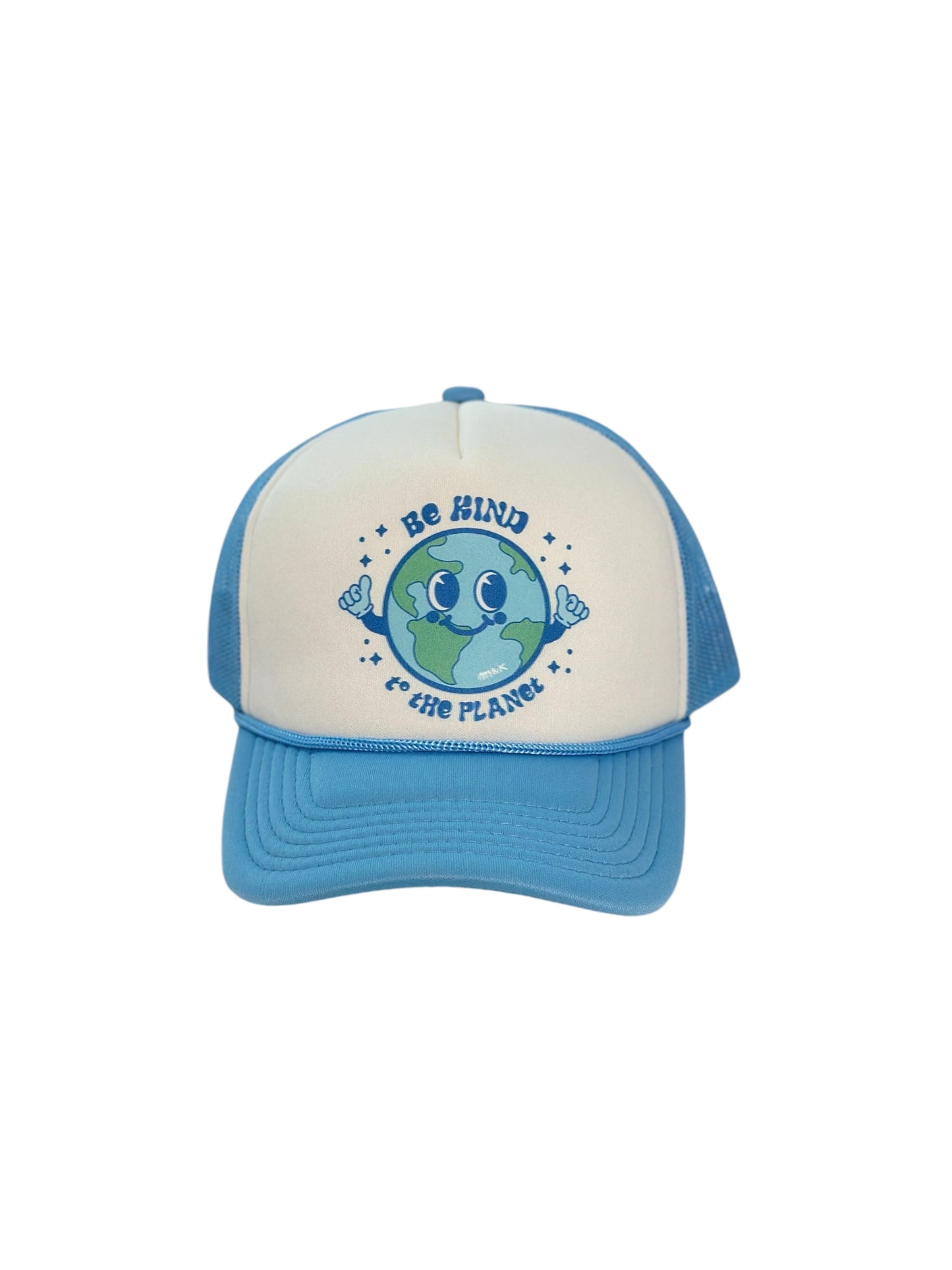 BE KIND TO THE PLANET TRUCKER HAT