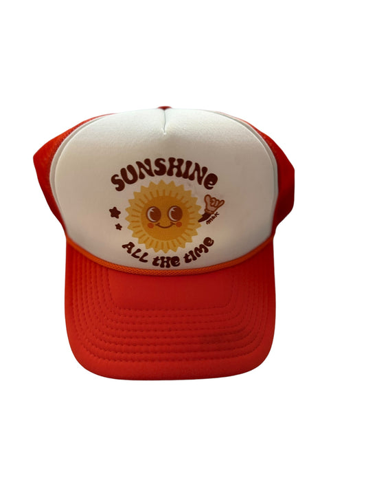 SUNSHINE ALL THE TIME TRUCKER HAT