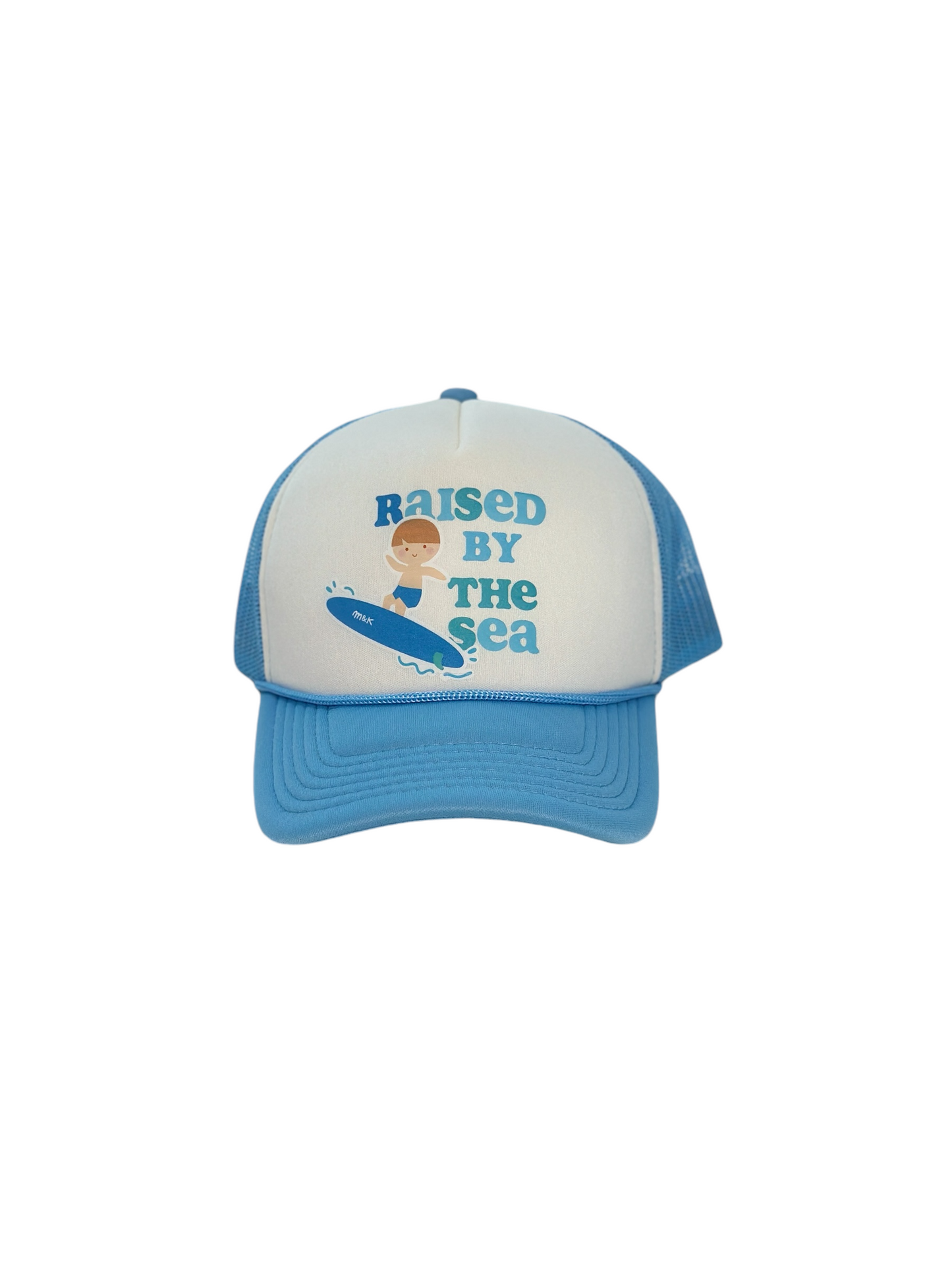 RAISED BY THE SEA TRUCKER HAT