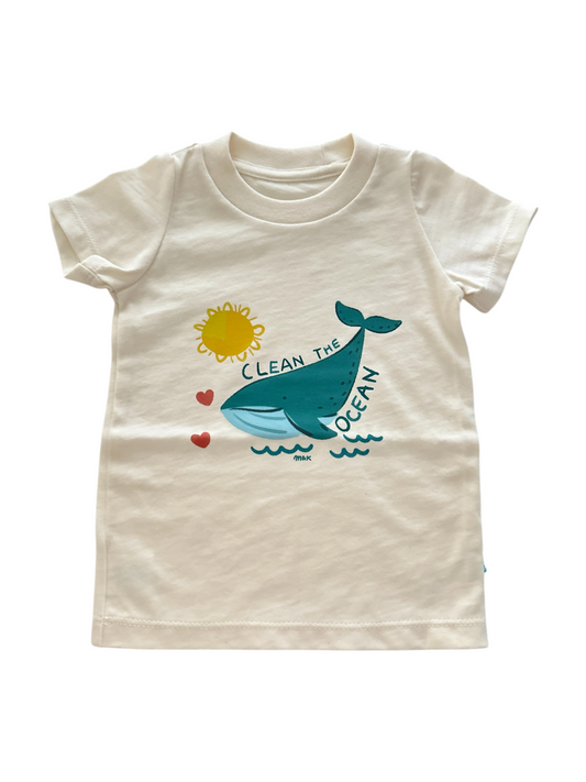 CLEAN THE OCEAN GRAPHIC T-SHIRT