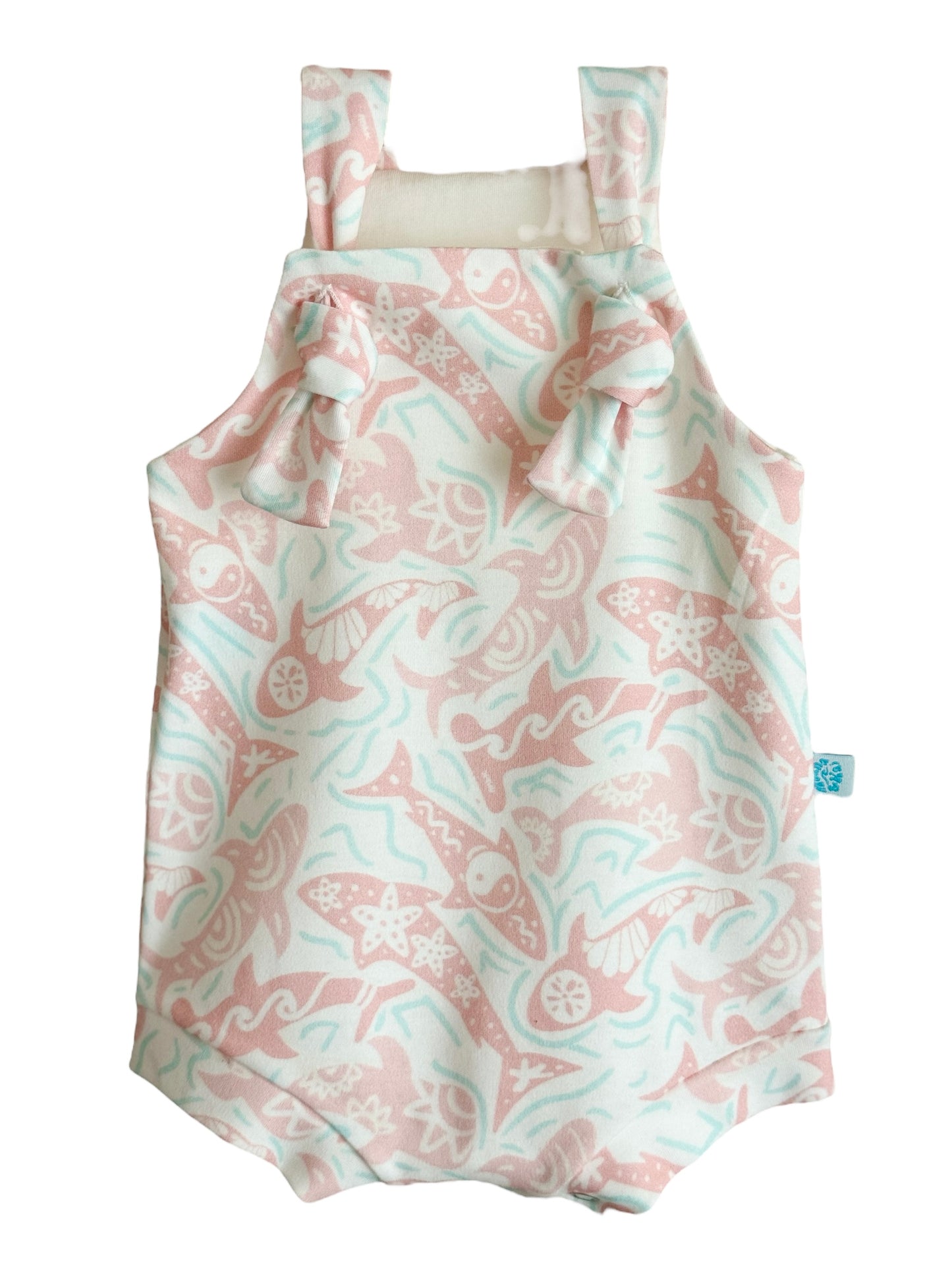 BUBBLEGUM TIKI SHARKS LITTLE KAI ROMPER