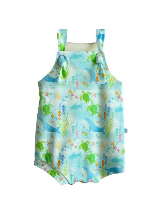 OCEAN LIFE LITTLE KAI ROMPER