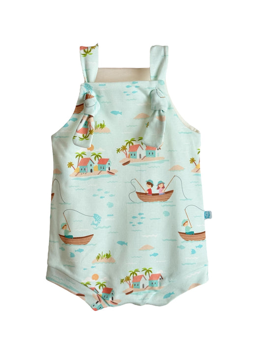FISHING LITTLE KAI ROMPER