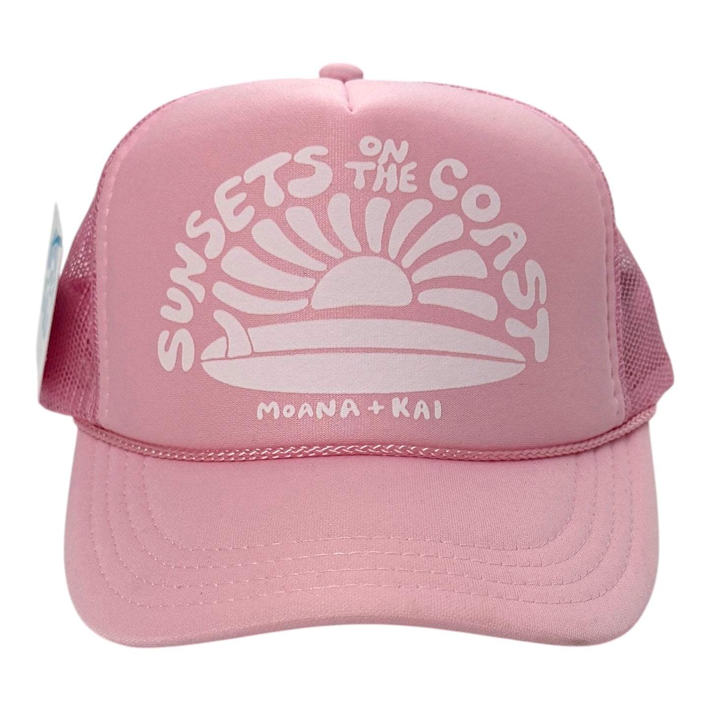 Sunsets Pink Trucker Hat