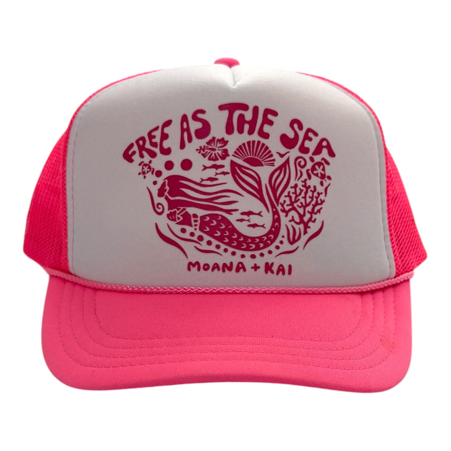 Free As The Sea Trucker Hat