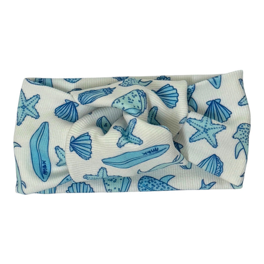 Sharks Blue Rib Headband