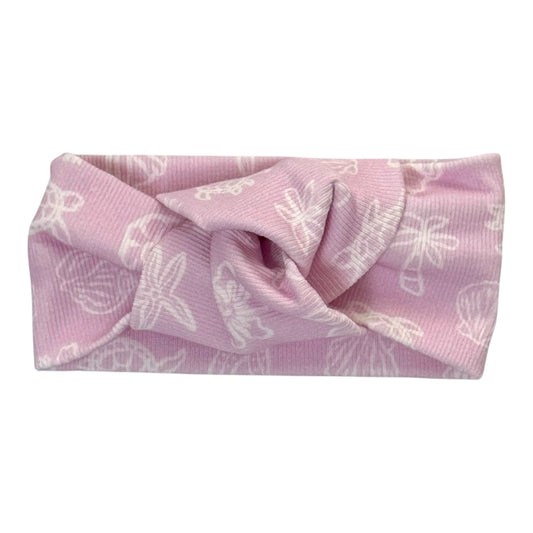 Shells Lavender Rib Headband